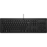 Teclado HP 125 con Cable (266C9AA) - Top view closed