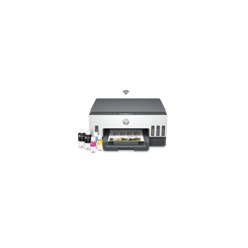 Impresora Multifuncional HP Smart Tank 720, Tinta Continua, Color, Wi-Fi, Smart App, Dúplex (6UU46A) (6UU46A)