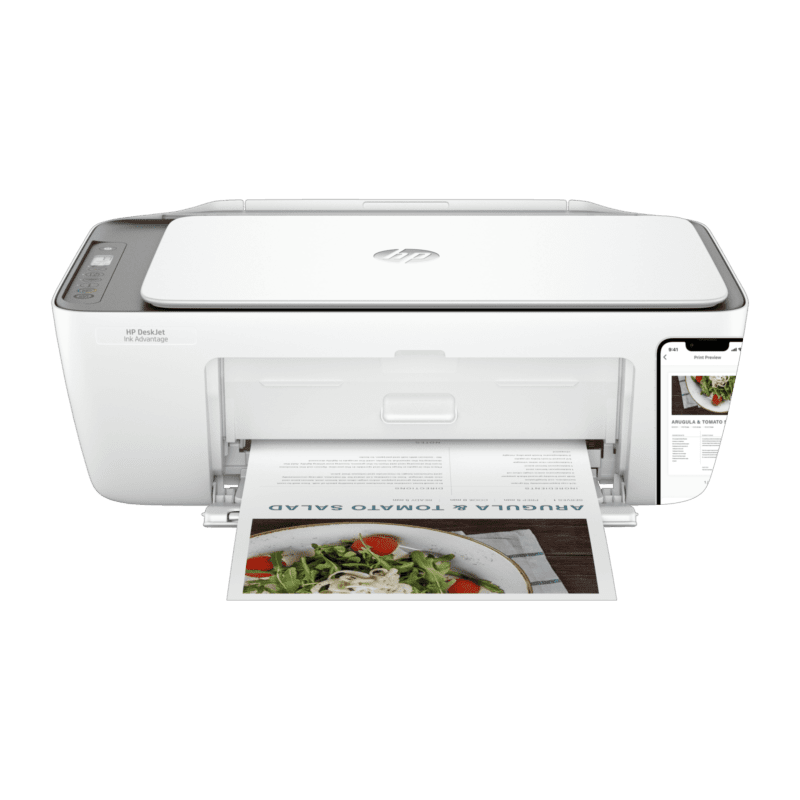Impresora Multifuncional HP DeskJet Ink Advantage 2875 Color Wifi Smart App Copia Escaner (588S4A) (588S4A)