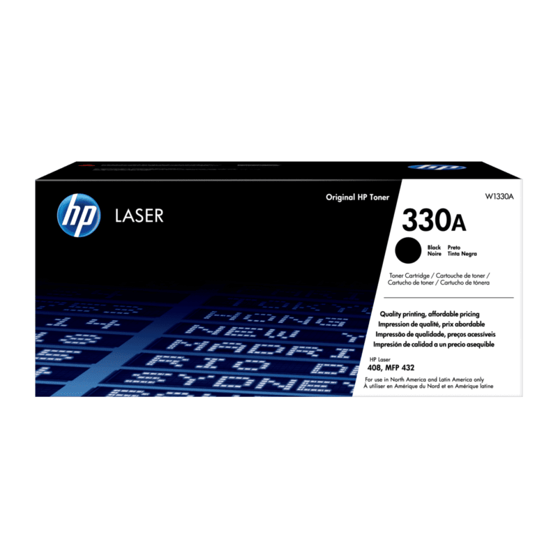 Cartucho de tóner original HP 330A Laser, negro (W1330A)