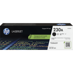 Cartucho de tóner HP 230A LaserJet Negro Original (W2300A)
