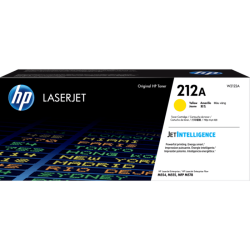 Cartucho de Tóner HP 212A Amarillo LaserJet Original (W2122A) - Center facing
