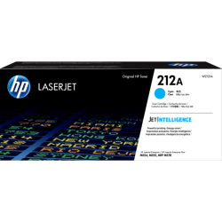 Cartucho de Tóner HP 212A Cian LaserJet Original (W2121A) - Center facing