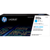 Cartucho de Tóner HP 212A Cian LaserJet Original (W2121A) - Center facing