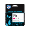Cartucho de Tinta HP 712 Magenta DesignJet Original (3ED68A)