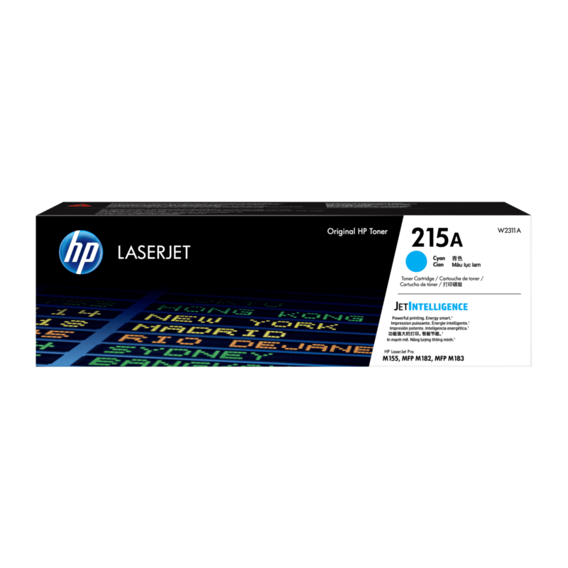 Cartucho de Tóner HP 215A Cian LaserJet Original (W2311A) - Center facing