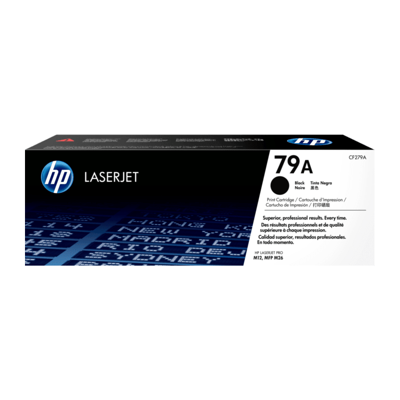 Cartucho de Tóner HP 79A Negro LaserJet Original (CF279A)