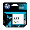 Cartucho de Tinta HP 662 Tricolor Original (CZ104AL) - Center facing