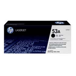 Cartucho de Tóner HP 53A Negro LaserJet Original (Q7553A) - Center facing