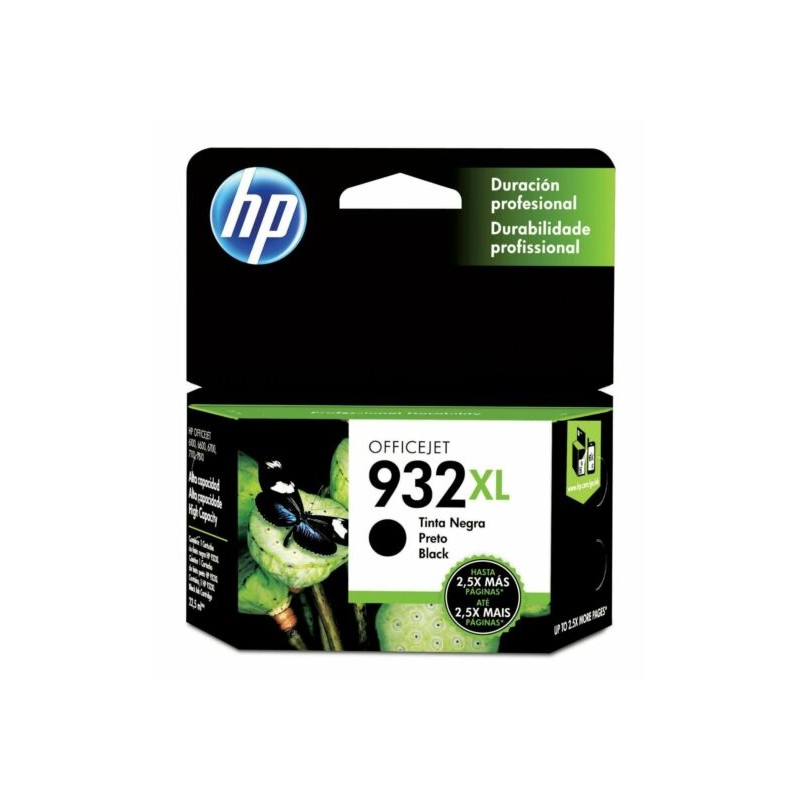 Cartucho de Tinta HP 932XL Negra Original (CN053AL) - Center facing