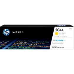 Cartucho de Tóner HP 204A Amarillo LaserJet Original (CF512A) - Center facing