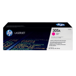 Cartucho de Tóner HP 305A Magenta LaserJet Original  (CE413A) - Center facing