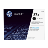 Cartucho de Tóner HP 87X Negro Alto Rendimiento LaserJet Original  (CF287X) - Center facing