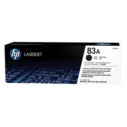 Cartucho de Tóner HP 83A Negro LaserJet Original  (CF283A)