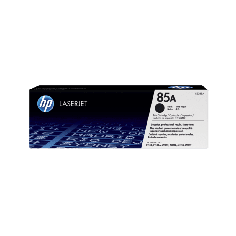Cartucho de Tóner HP 85A Negro LaserJet Original  (CE285A)