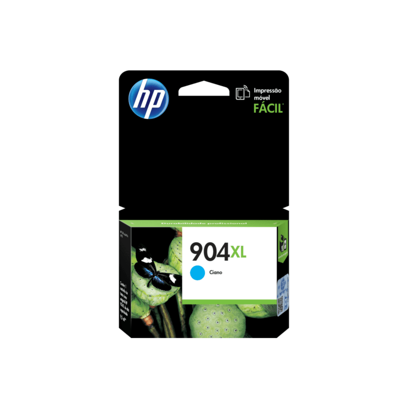 Cartucho de Tinta HP 904XL Cian Original (T6M04AL) - Center facing