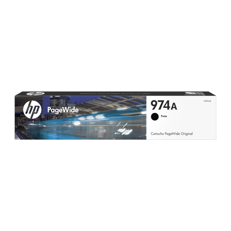 Cartucho de Tinta HP 974A Negra Pagewide Original (L0R96AL)