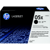 Cartucho de Tóner HP 05X Negro Alto Rendimiento LaserJet Original (CE505X) - Center facing