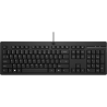 Teclado HP 125 con Cable (266C9AA) - Top view closed