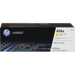 Cartucho de Tóner HP 414A Amarillo LaserJet Original (W2022A) - Center facing