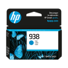 Cartucho de Tinta HP 938 Cian Original (4S6X5PL)