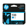 Cartucho de Tinta HP 938 Cian Original (4S6X5PL)